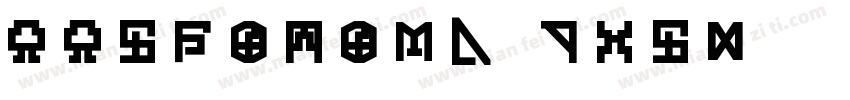 EELFUTURA BOLD字体转换